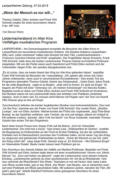 Artikel Lampertheim 2015